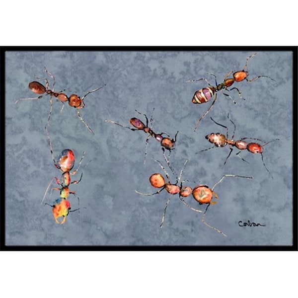 Carolines Treasures Carolines Treasures 8880MAT Ants Indoor Or Outdoor Doormat - 18 x 27 in. 8880MAT - main